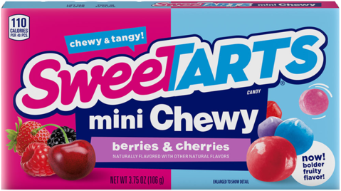SweeTARTS Extreme Chewy Sour Candy, 11 oz Resealable Bag 