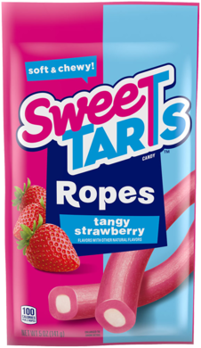 Cherry Punch Soft Chewy Ropes SweeTARTS