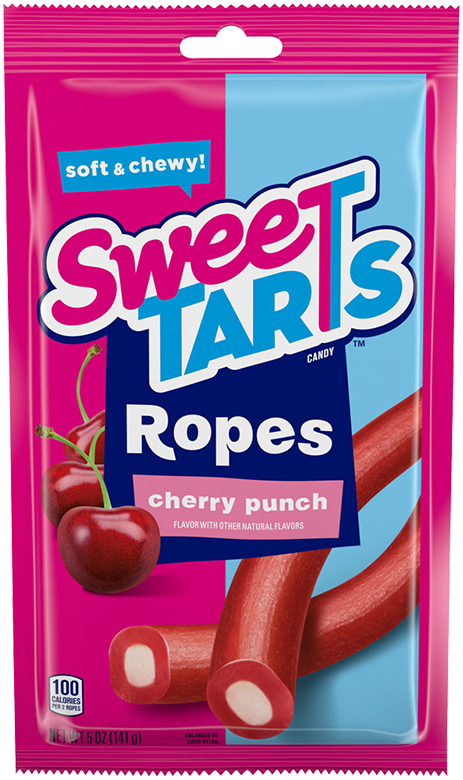 
	Cherry Punch Soft &  Chewy Ropes

